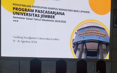 PKKMB Mahasiswa Pascasarjana FKIP Universitas Jember Semester Gasal Tahun Akademik 2024/2025