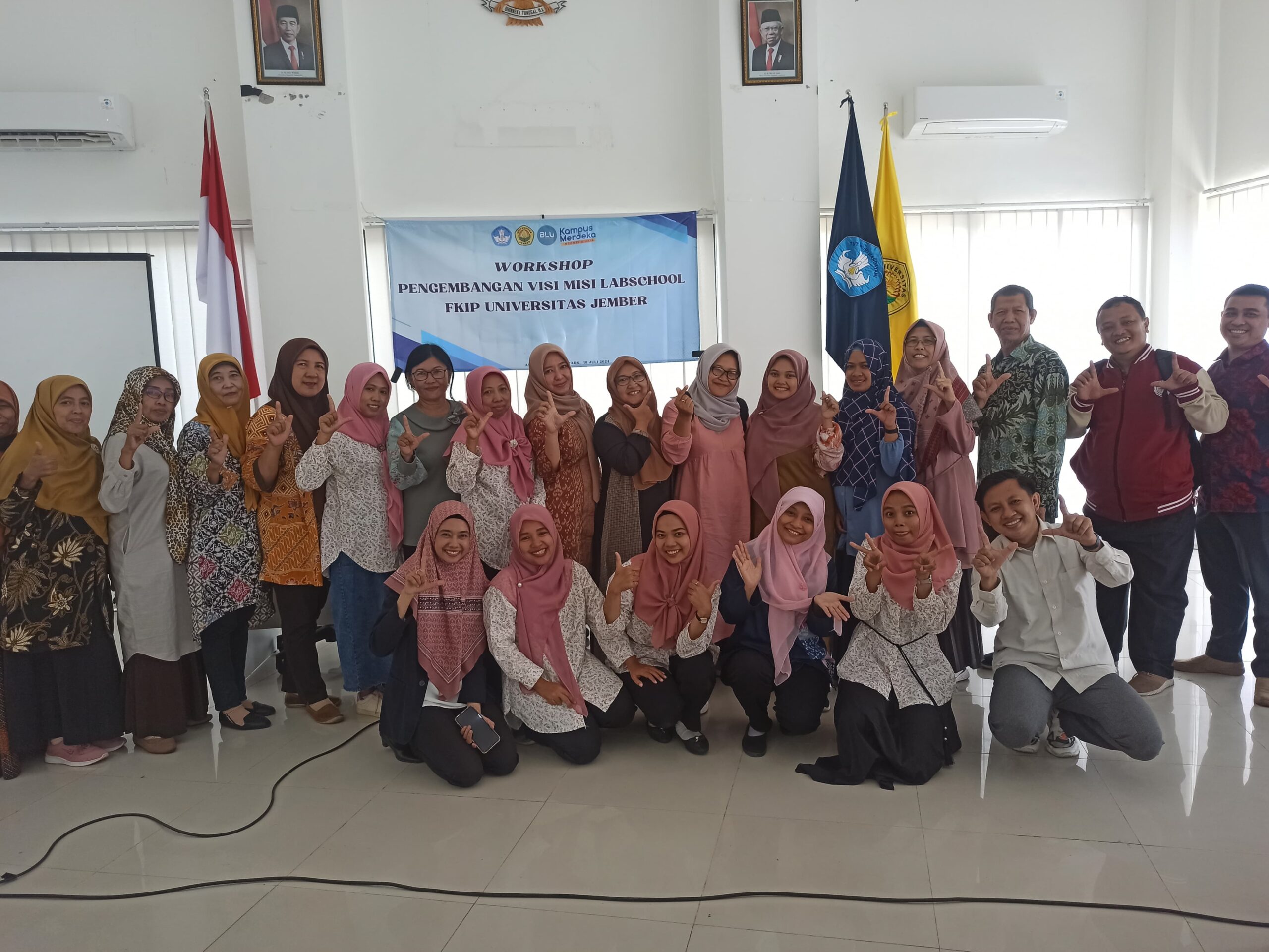 Workshop Pengembangan Perangkat Pembelajaran SD dan TK Labschool FKIP Universitas Jember