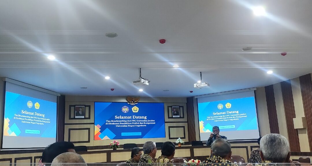 Benchmarking Program PPG FKIP UNEJ ke Direktorat Pendidikan Profesi dan Kompetensi UNY: Pengembangan dan Pengelolaan Web PPG