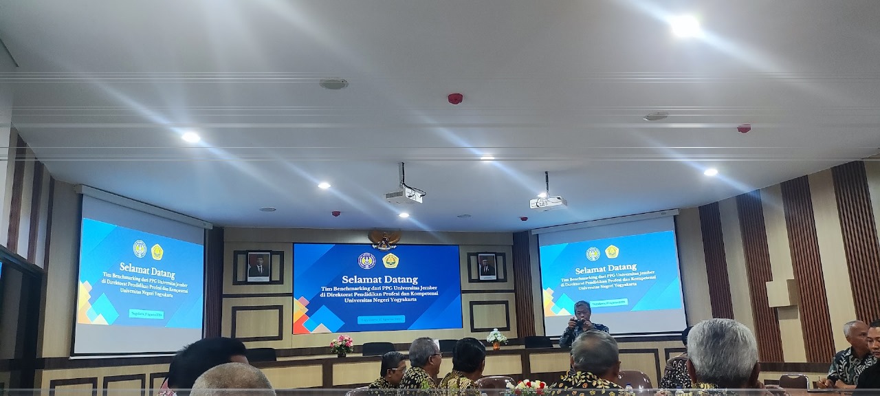 Benchmarking Program PPG FKIP UNEJ ke Direktorat Pendidikan Profesi dan Kompetensi UNY: Pengembangan dan Pengelolaan Web PPG