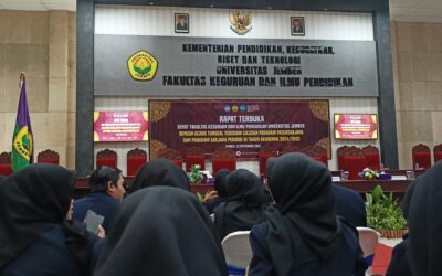 Rapat Terbuka Senat FKIP Universitas Jember Yudisium  Lulusan Program Pascasarjana dan Program Sarjana Periode III Tahun Akademik 2024/2025