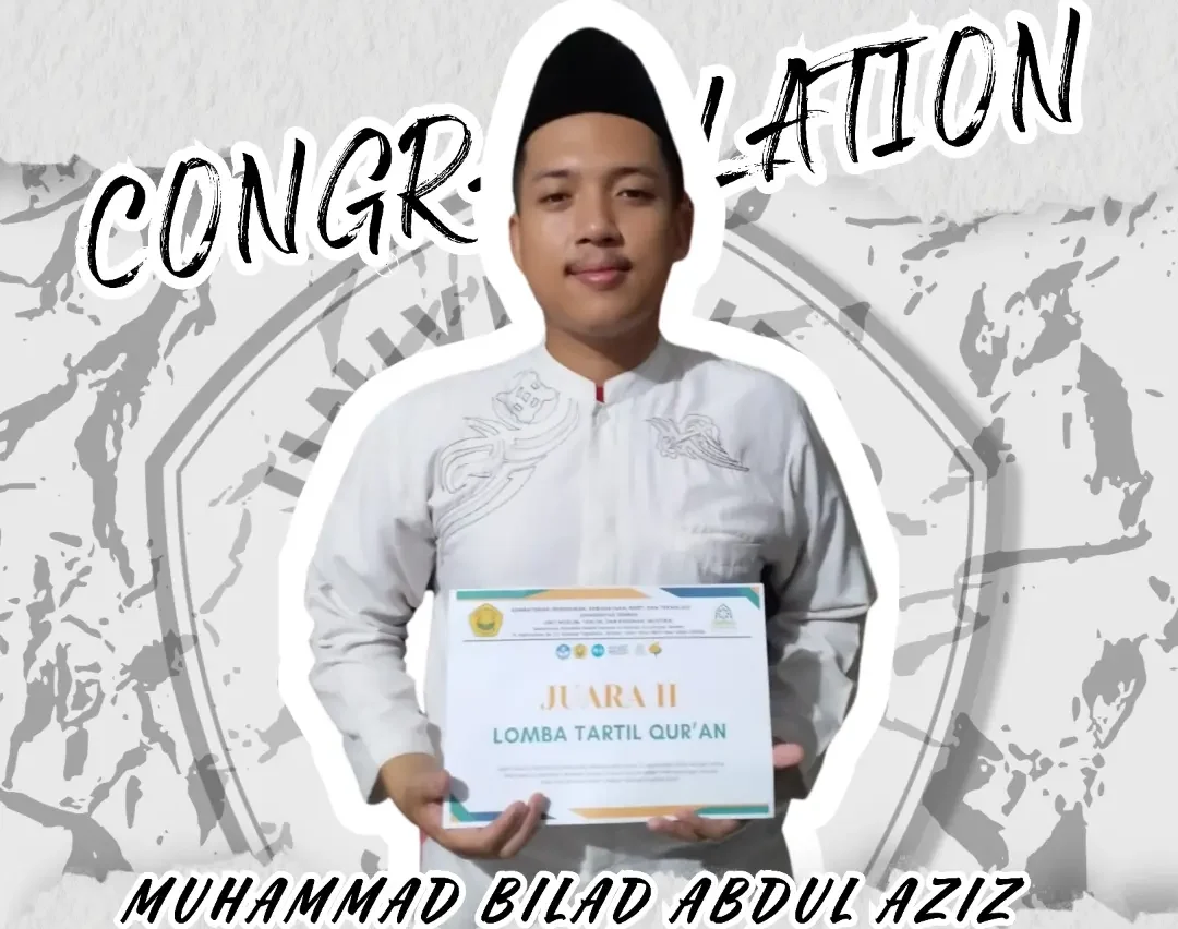 Muhammad Bilad Abdul Aziz, Mahasiswa PGSD FKIP UNEJ Juara 2 Lomba Tartil Qur’an Festival Mustika MTQ Se-Universitas Jember