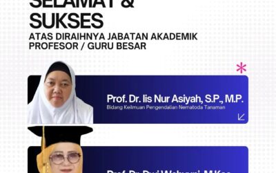 Dua Dosen Pendidikan Biologi Meraih Jabatan Akademik sebagai Guru Besar