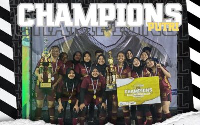 Tim Futsal Putri FKIP Universitas Jember Juara 1 Rektor Cup 2024 Universitas Jember