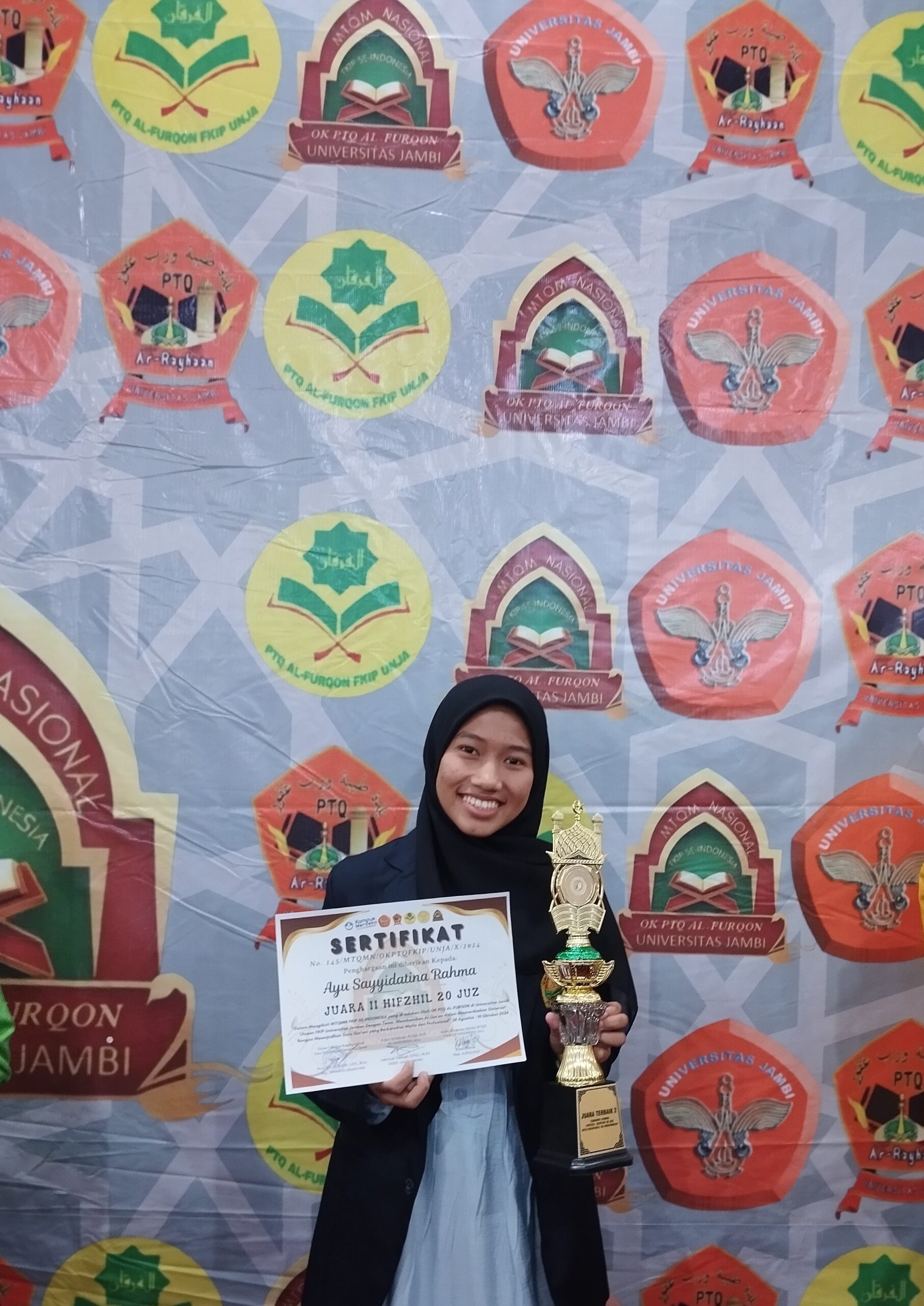 Mahasiswa Pendidikan IPA Meraih Juara 2 Lomba Hifdzil Quran 20 Juz FKIP Se-Indonesia