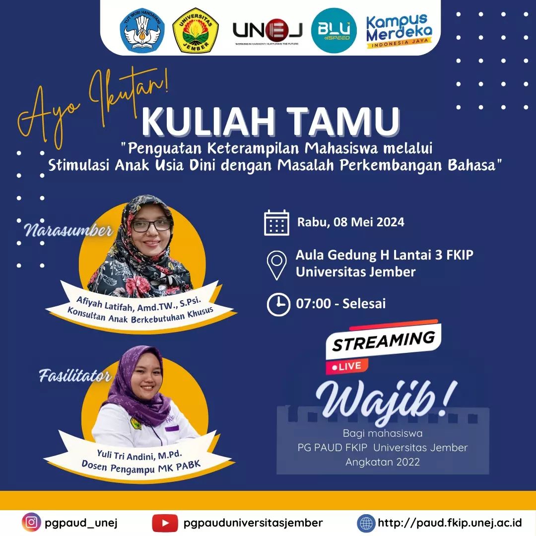Prodi PGPAUD Gelar Kuliah Tamu tentang Perkembangan Bahasa