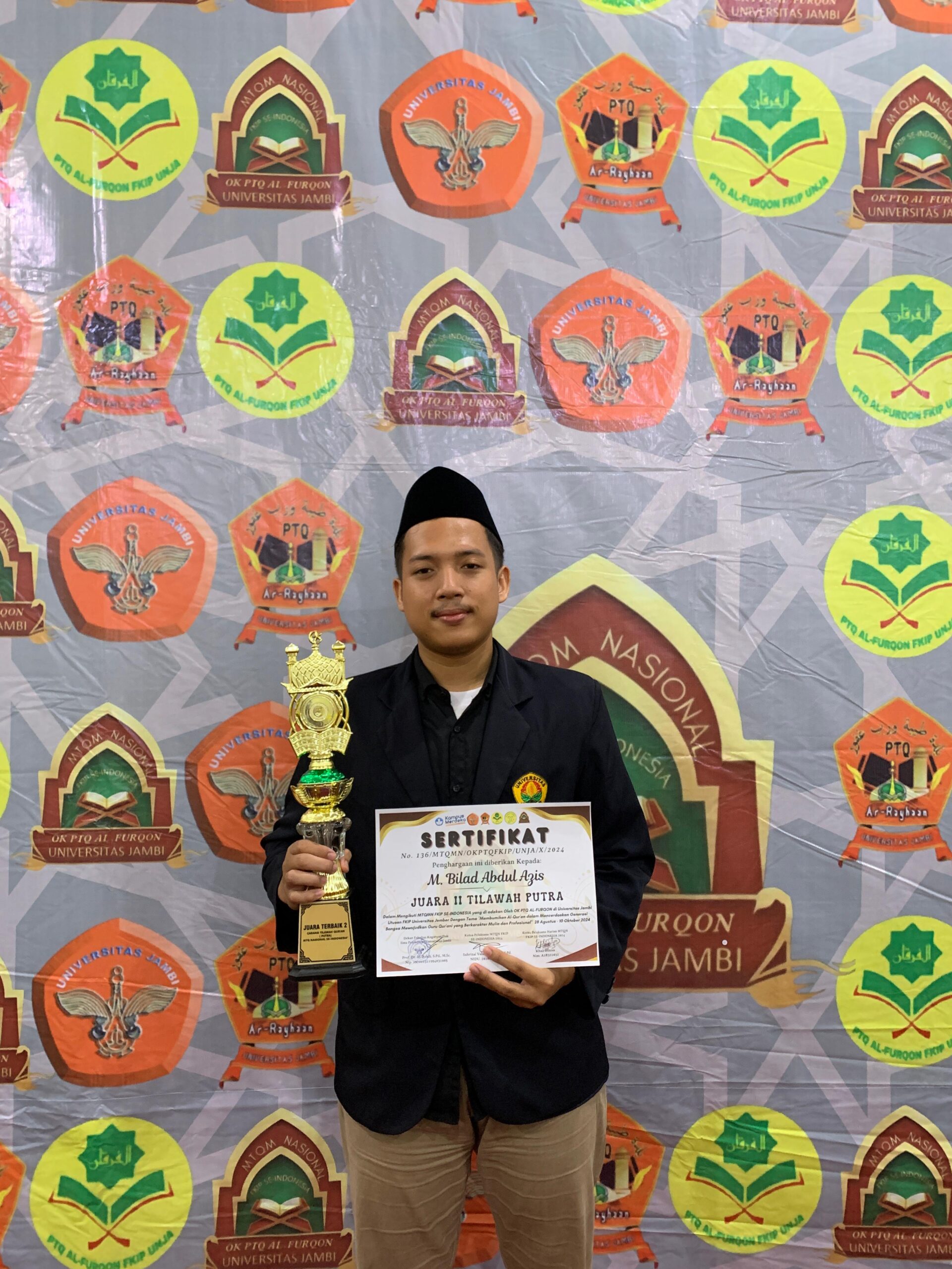 Mahasiswa PGSD Meraih Juara 2 Pada Lomba Musabaqah Tilawatil Qur’an FKIP Se-Indonesia