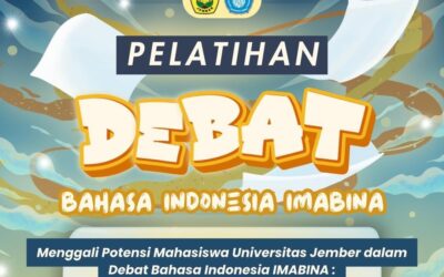 HMP IMABINA FKIP UNEJ Gelar Pelatihan Debat Bahasa Indonesia, Gali Potensi Mahasiswa Universitas Jember