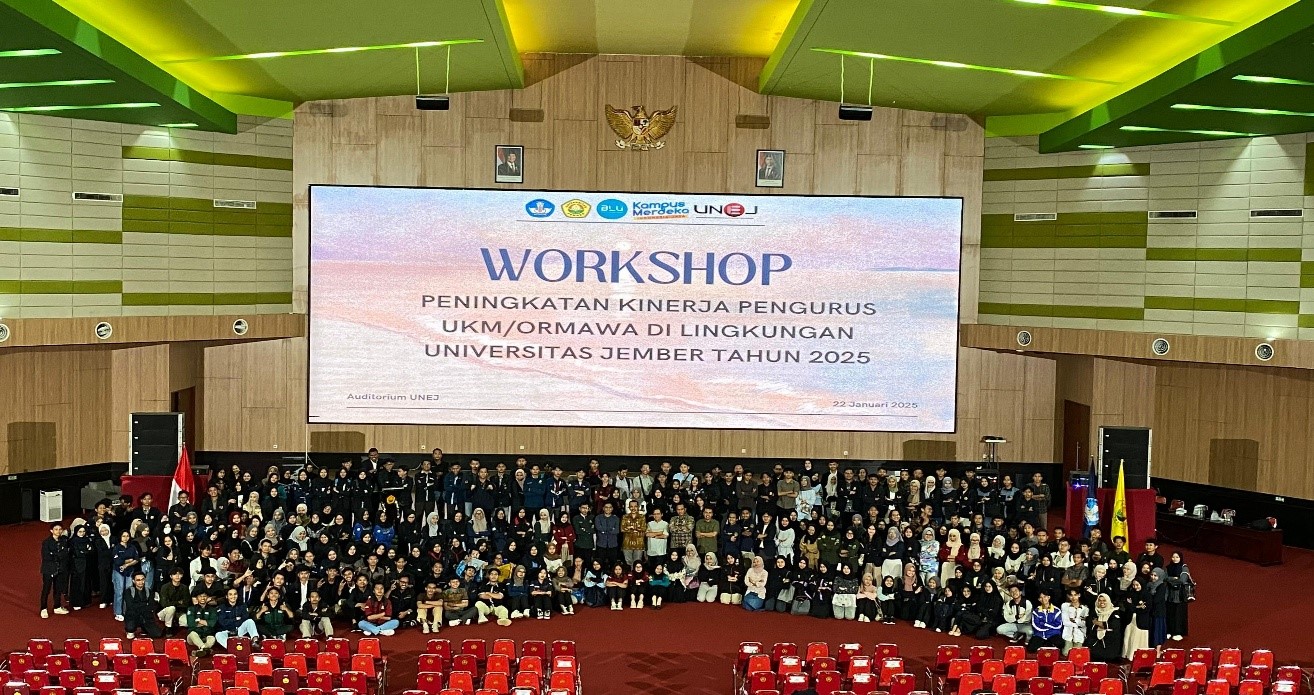 Workshop Peningkatan Kinerja Pengurus UKM/ Ormawa di Lingkungan Universitas Jember Tahun 2025