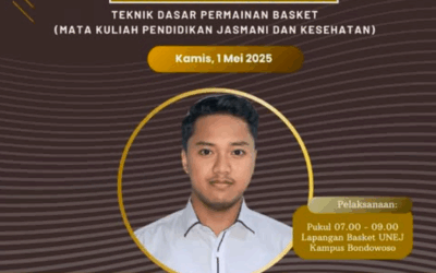 PGSD FKIP Universitas Jember Kampus Bondowoso Gelar Kuliah Tamu Bertema Teknik Dasar Permainan Basket