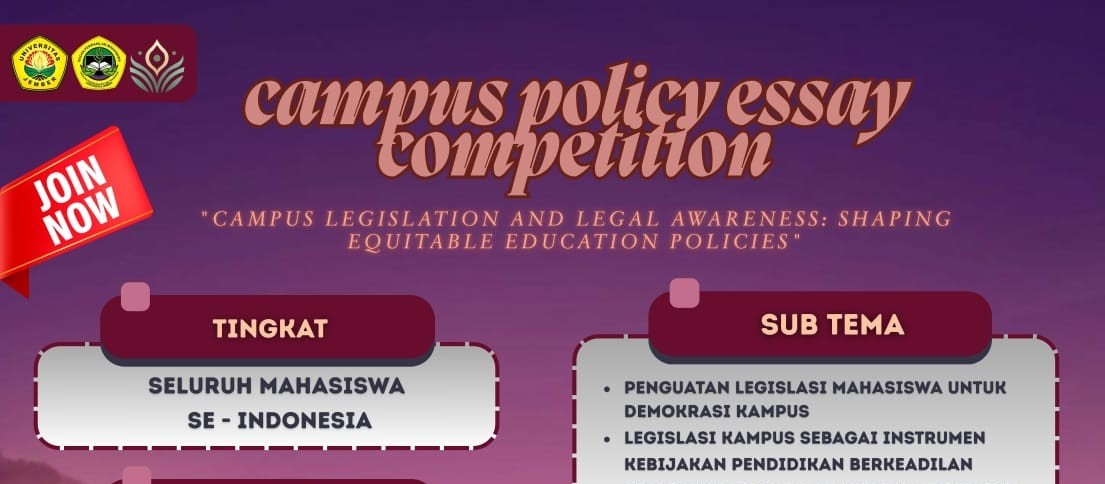 BPM FKIP UNEJ Gelar “Campus Policy Essay Competition” Tingkat Nasional: Wadah Aspirasi Mahasiswa untuk Kebijakan Pendidikan yang Adil dan Merata