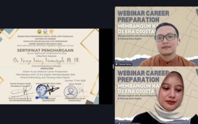 HMPSP Geografi Bima Sakti FKIP UNEJ Gelar Webinar “Career Preparation”: Bekali Mahasiswa dengan Strategi Sukses di Era Digital