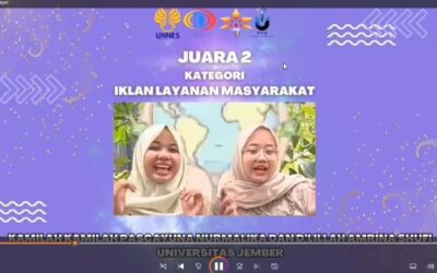Mahasiswi FKIP UNEJ Raih Juara 2 USC Visual Competition 2025 Tingkat Nasional