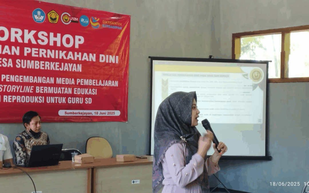 Dosen PGSD FKIP Unej Laksanakan Pengabdian Masyarakat Cegah Pernikahan Dini di Desa Sumberkejayan