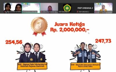Mahasiswa FKIP UNEJ Berprestasi di Lomba Karya Tulis Ilmiah Tingkat Nasional 2025