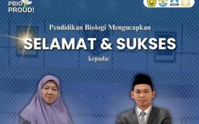 Pendidikan Biologi FKIP Universitas Jember Mengucapkan Selamat dan Sukses atas Jabatan Baru Dua Tokoh Penting