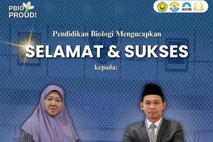 Pendidikan Biologi FKIP Universitas Jember Mengucapkan Selamat dan Sukses atas Jabatan Baru Dua Tokoh Penting