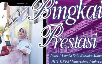 Mahasiswi PGSD Universitas Jember Raih Juara 1 Lomba Solo Karaoke di HUT KKPRI