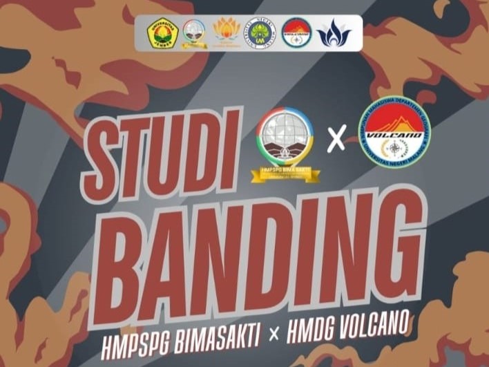 Himpunan Mahasiswa Program Studi Pendidikan Geografi (HMPSPG) FKIP UNEJ “Bimasakti” dan Himpunan Mahasiswa Departemen Geografi (HMDG)  “Volcano” Gelar Studi Banding