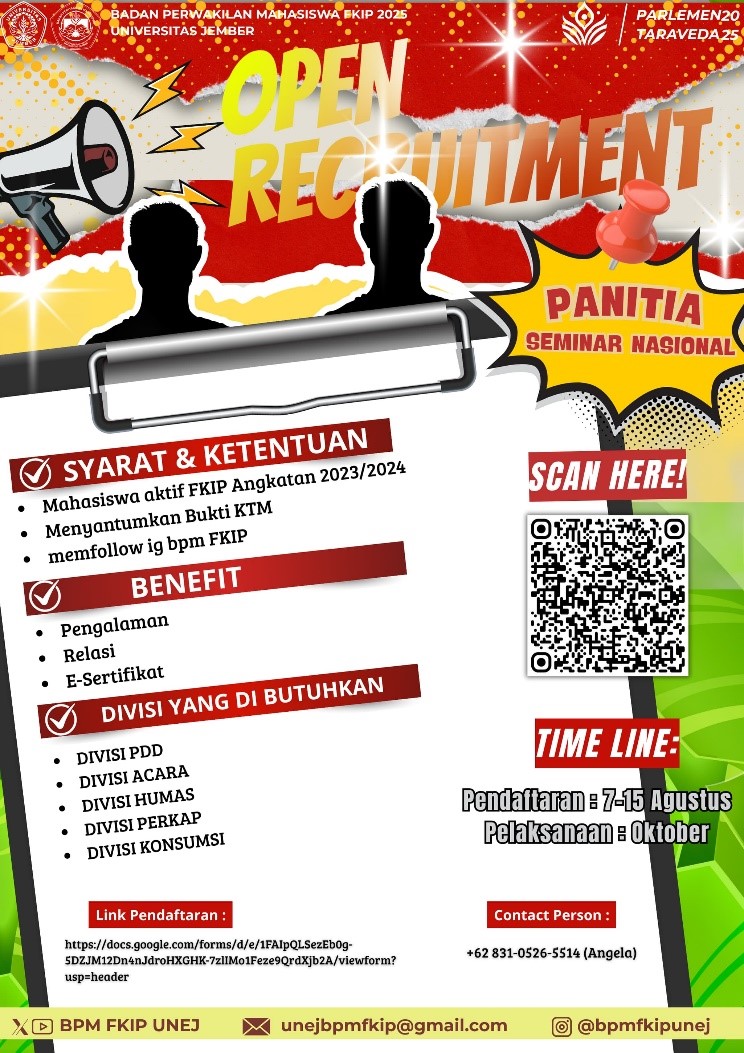 293. BPM FKIP UNEJ 2025 Buka Pendaftaran Panitia Seminar Nasional untuk Mahasiswa Angkatan 2023 2024.docx