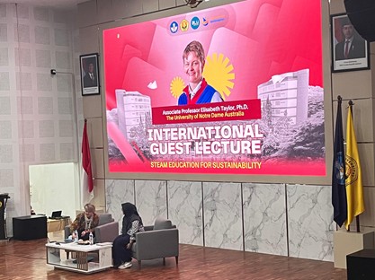 Menjawab Tantangan Pendidikan Berkelanjutan, PGSD UNEJ Bahas STEAM Education dalam kegiatan International Guest Lecture