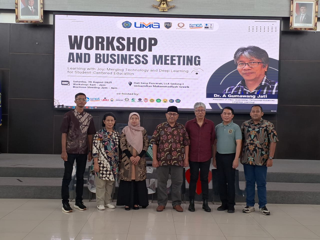 Dosen Pendidikan Bahasa Inggris FKIP UNEJ Ikuti Workshop “Learning with Joy” yang Diselenggarakan APSPBI Jatim