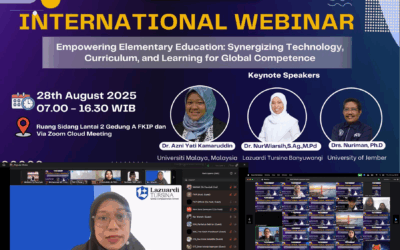 Pendidikan Dasar dalam Arus Globalisasi, PGSD UNEJ Hadirkan Pakar dari Malaysia dan Indonesia dalam Kegiatan Webinar