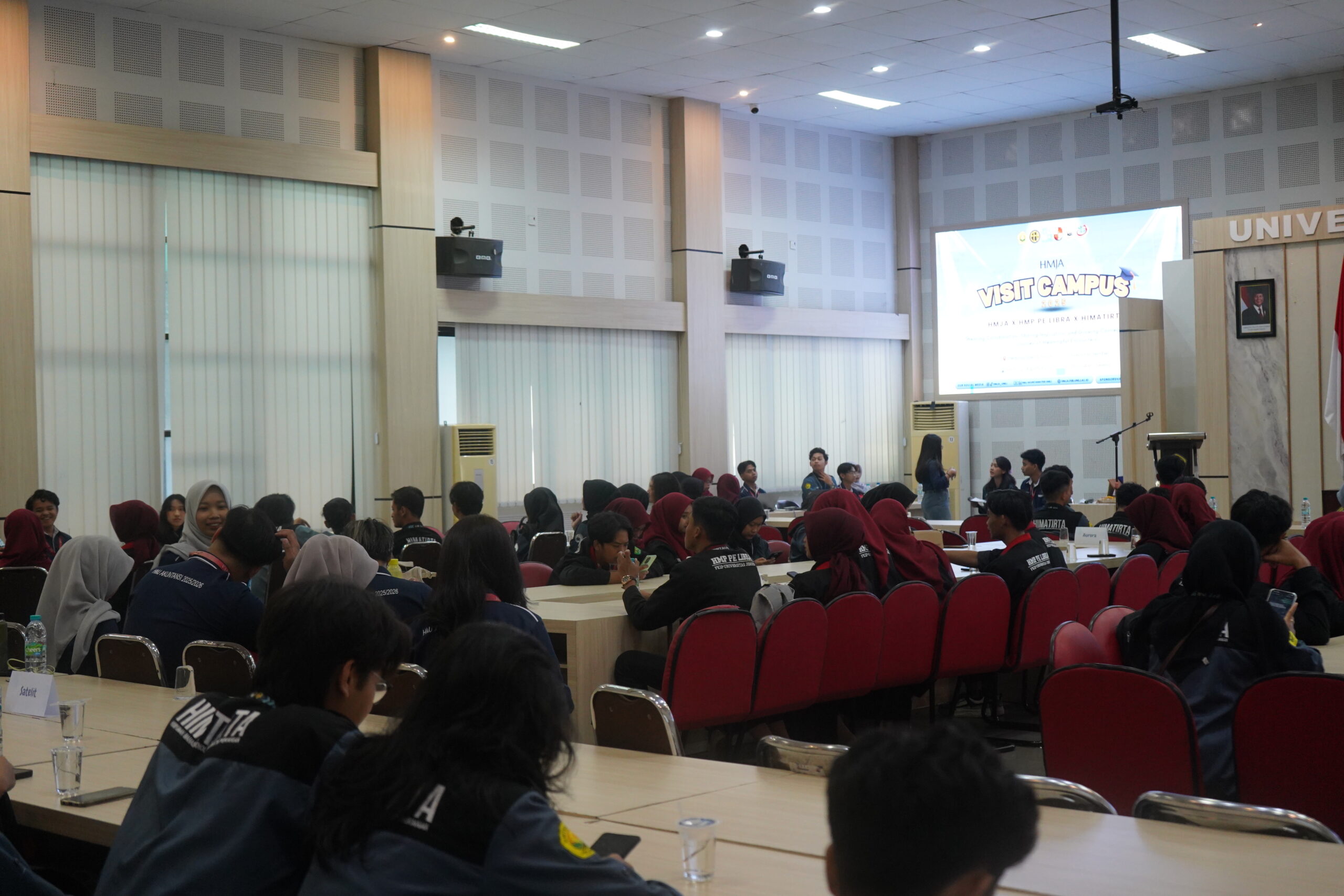 Kolaborasi Himpunan: HMP PE Libra dalam HMJA Visit Campus 2025