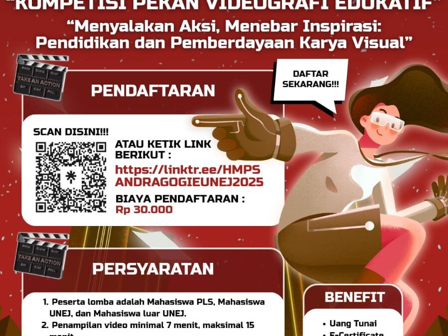 HMP PLS UNEJ Selenggarakan Kompetisi Videografi Edukatif KOMPERATIF 2025