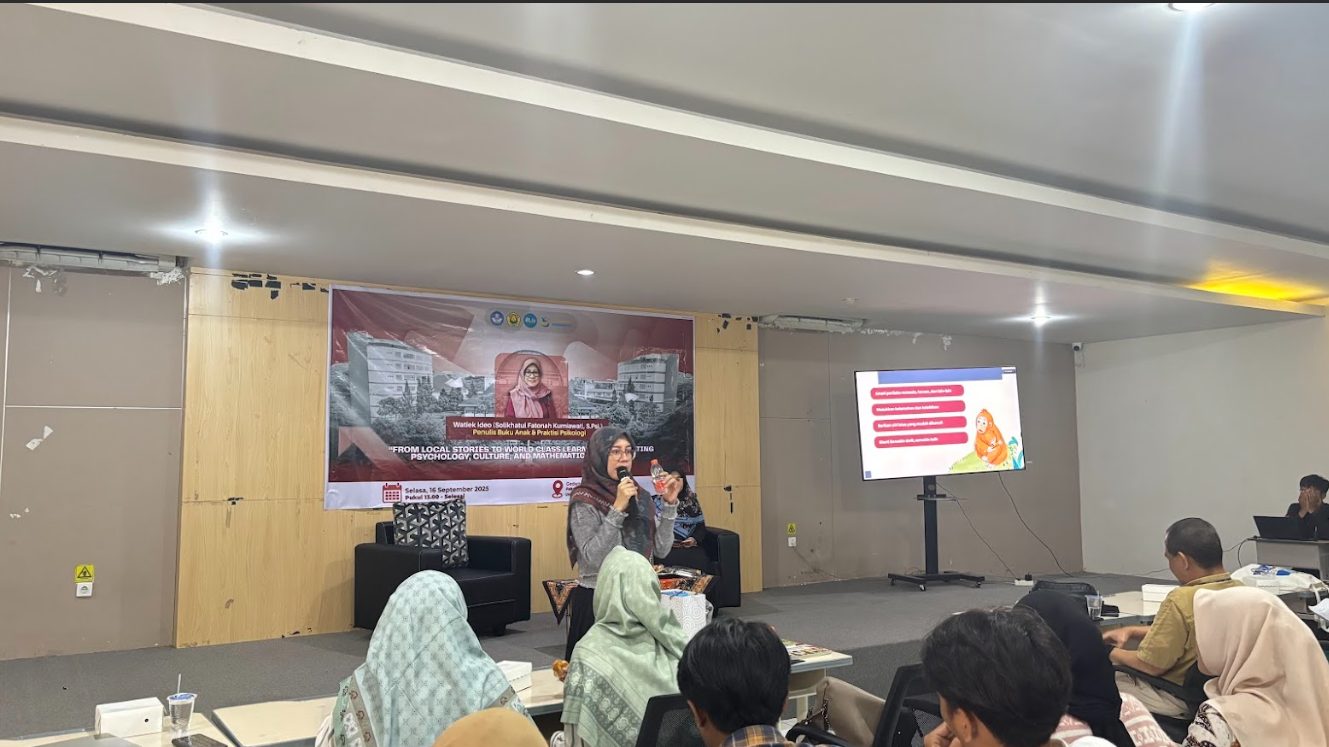 Kuliah Tamu Prodi Pendidikan Matematika FKIP UNEJ Angkat Integrasi Cerita Lokal dalam Pembelajaran Matematika