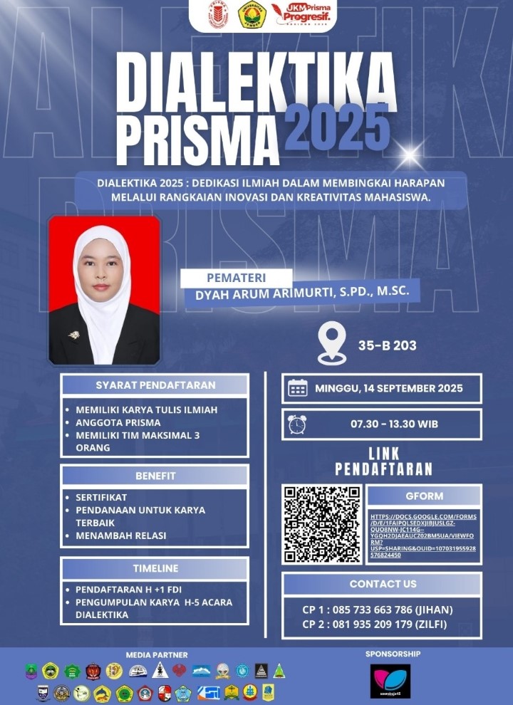 UKM Prisma Progresif Gelar “Dialektika Prisma 2025”