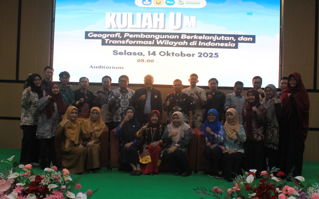 Prodi Pendidikan Geografi FKIP UNEJ Hadirkan Pakar UGM, Bedah Konsep G =m.(ST)3 dan Compass Sustainability