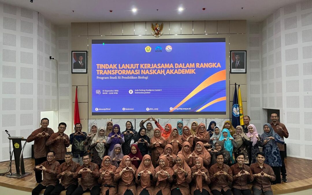 KAPRODI PENDIDIKAN BIOLOGI :  Transformasi Akademik Bagian dari Komitmen FKIP Untuk membangun sinergi Pendidik Biologi dan Tridharma Perguruan Tinggi.