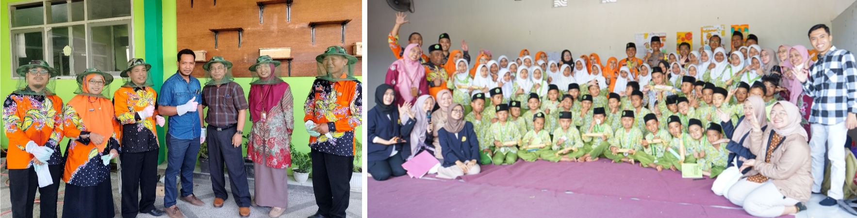 Bee Friends: Dosen Pendidikan Biologi UNEJ Ajak Siswa MIN 4 Jember Belajar Budidaya Lebah untuk Lingkungan dan Wirausaha