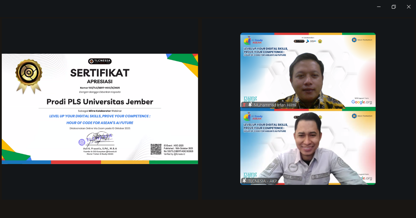 Jawab Tantangan Disrupsi, Webinar Nasional Dan Pelatihan BNSP Tekankan Peran Pendidikan Luar Sekolah Dan Penguasaan Skill Masa Depan