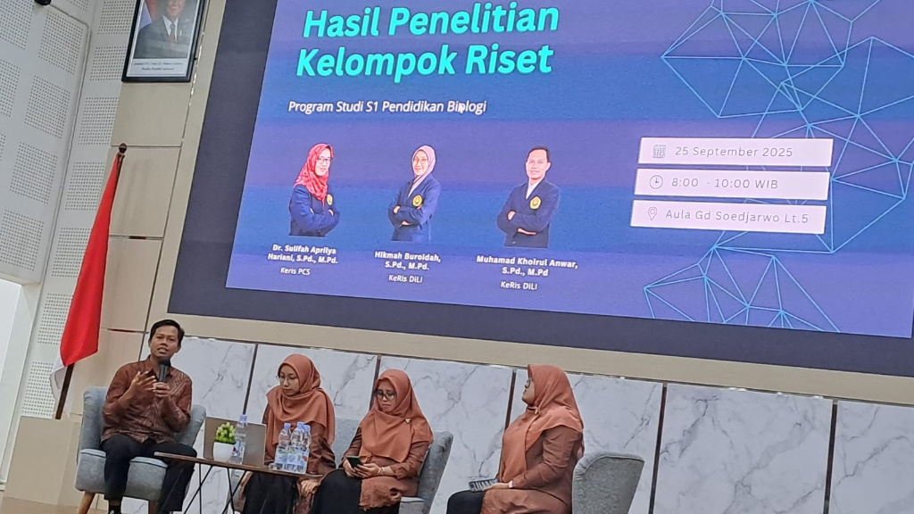 UNEJ Dorong Inovasi Pendidikan Biologi Lewat Diseminasi Hibah Penelitian