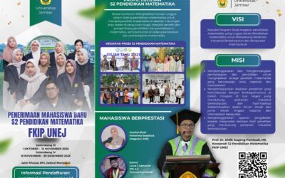 Penerimaan Mahasiswa Baru S2 Pendidikan Matematika FKIP Universitas Jember