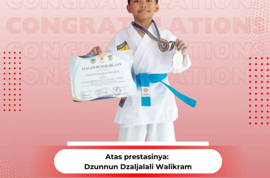 Dzunnun Dzaljalali Walikram, Siswa SD Labschool FKIP Universitas Jember Raih Juara 2 Kejuaraan Taekwondo Se-Tapal Kuda