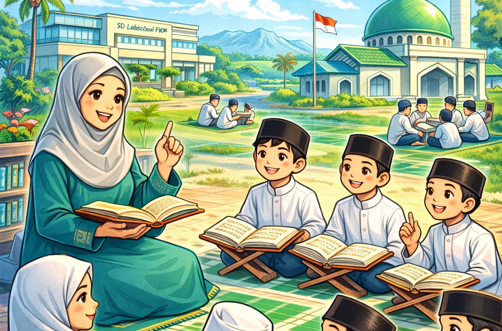 SD Labschool FKIP Universitas Jember Mengucapkan Selamat Hari Santri Nasional 2025