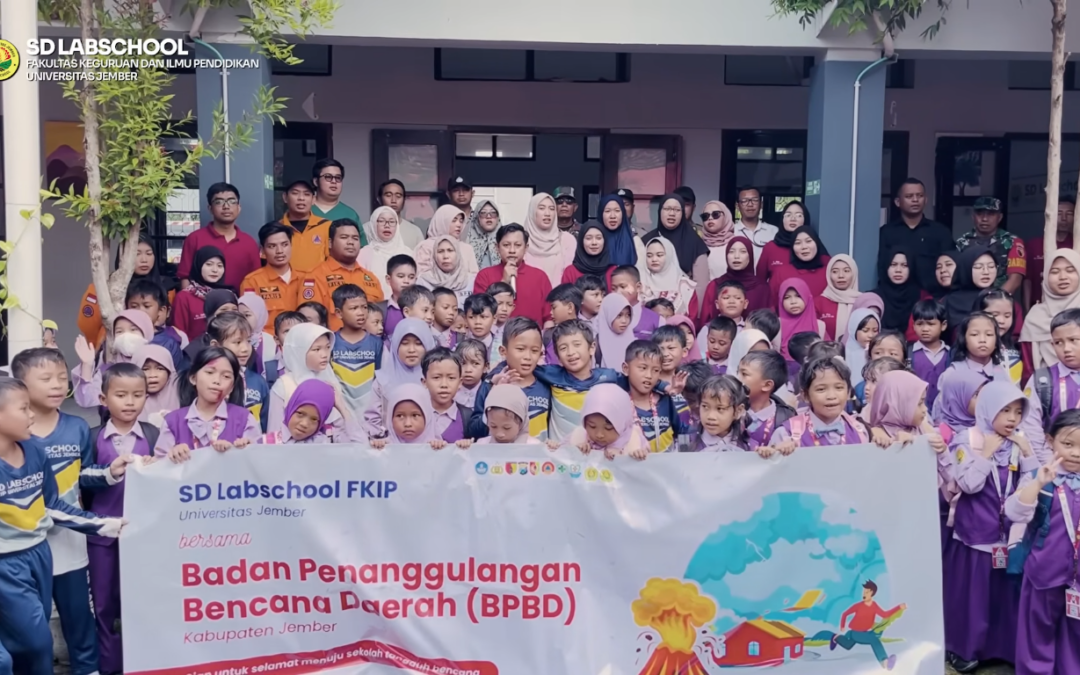 Siap Siaga! SD Labschool FKIP Universitas Jember Gelar Simulasi Penanggulangan Bencana SPAB dengan BPBD