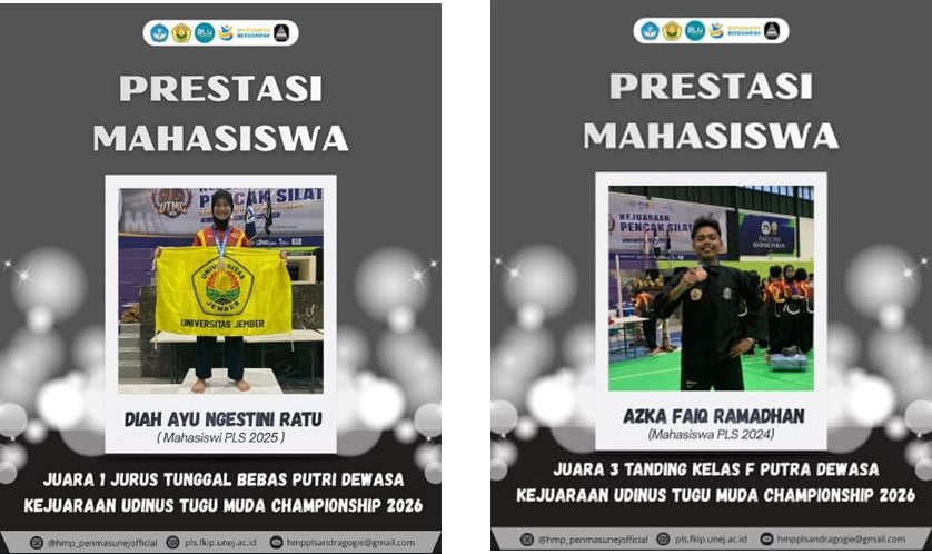 Mahasiswa PLS FKIP Universitas Jember Torehkan Prestasi Membanggakan pada UDINUS Tugu Muda Championship 2026