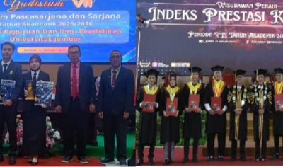 Cetak IPK Sempurna 4,00, Mahasiswa S2 Pendidikan Matematika Raih Predikat Yudisi Terbaik 2026