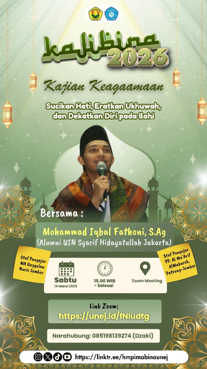 HMP IMABINA FKIP Universitas Jember Gelar Kajian Keagamaan KAJIBINA Ramadan 2026