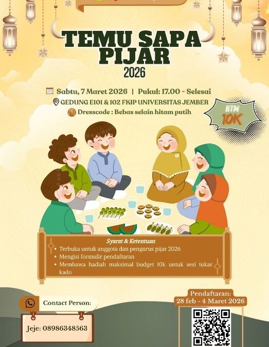 Temu Sapa PIJAR 2026: Mempererat Silaturahmi dan Menguatkan Solidaritas Keluarga Besar UKPM PIJAR