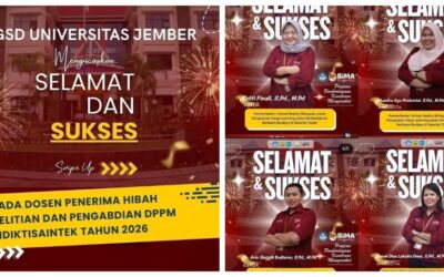 Inovasi Tanpa Batas: Dosen PGSD FKIP Universitas Jember Ukir Prestasi melalui Hibah DPPM 2026