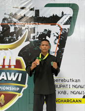 Medali Dalam Genggaman, Tekad Membara di Dada: Kisah Adam Amie Abdillah Mahasiswa FKIP Universitas Jember di Panggung Pencak Silat Nasional
