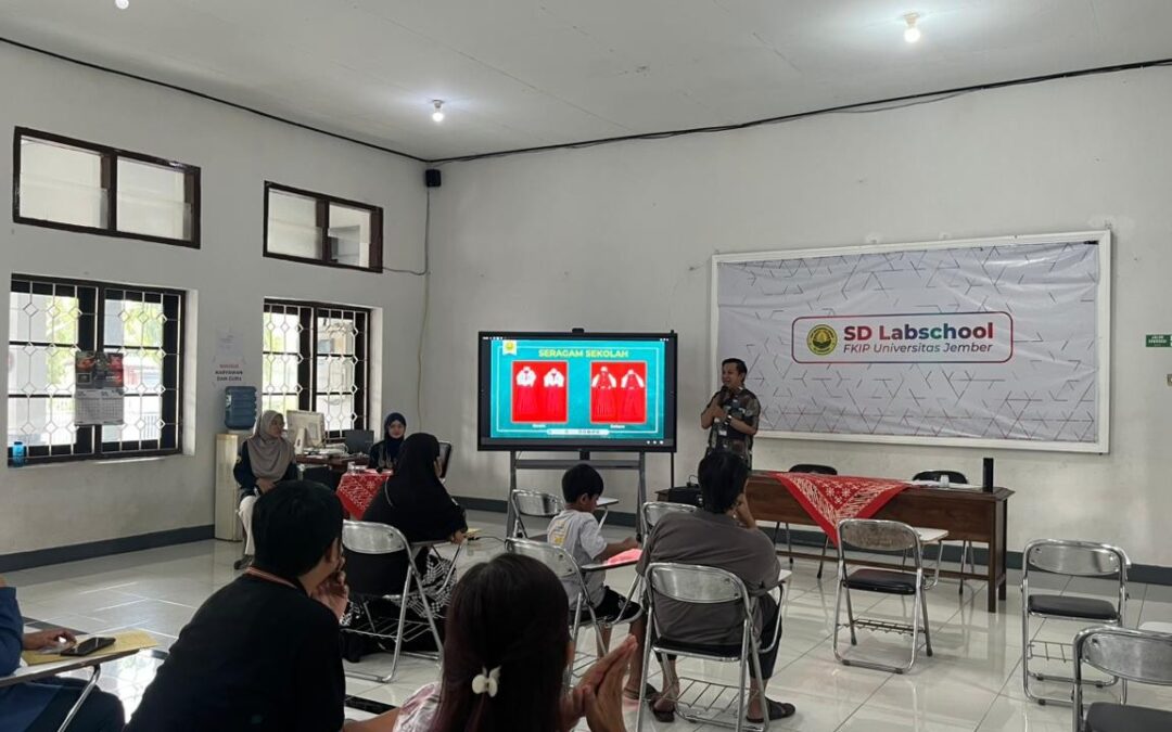 Perkuat Sinergi Sekolah dan Orang Tua, SD Labschool FKIP Universitas Jember Gelar Pertemuan Wali Murid SPMB Inden 2