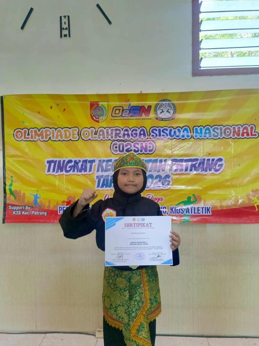 Raih Prestasi Membanggakan, Arina Amelia Putri Siswa SD Labschool FKIP Universitas Jember Juara Harapan 2 O2SN Cabang Pencak Silat Seni