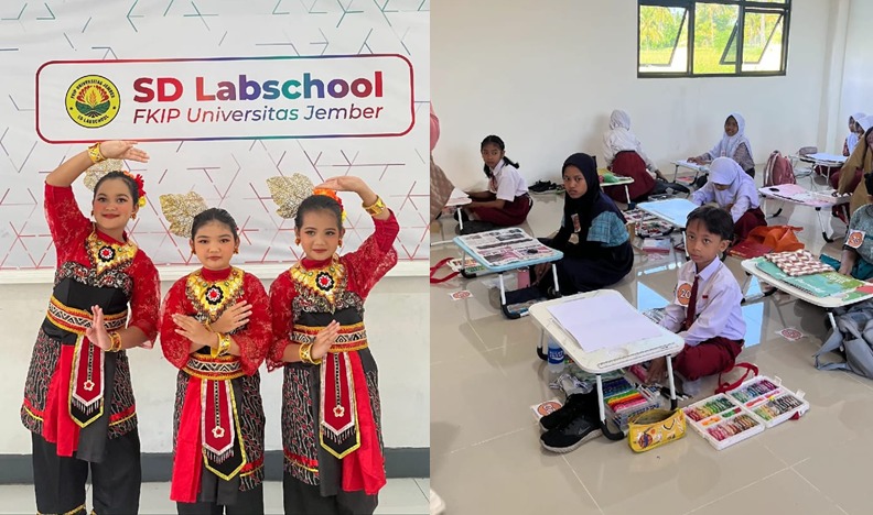 Tunjukkan Bakat dan Kreativitas, Siswa SD Labschool FKIP Universitas Jember Ikuti Ajang FLS3N