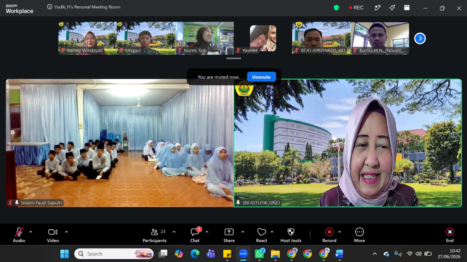 Dosen Pendidikan Geografi UNEJ Go International, Wujudkan Pengabdian Masyarakat Internasional Melalui Edukasi Mitigasi Bencana ke Pelajar Thailand Selatan